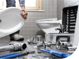 plumber repair and replace toilet